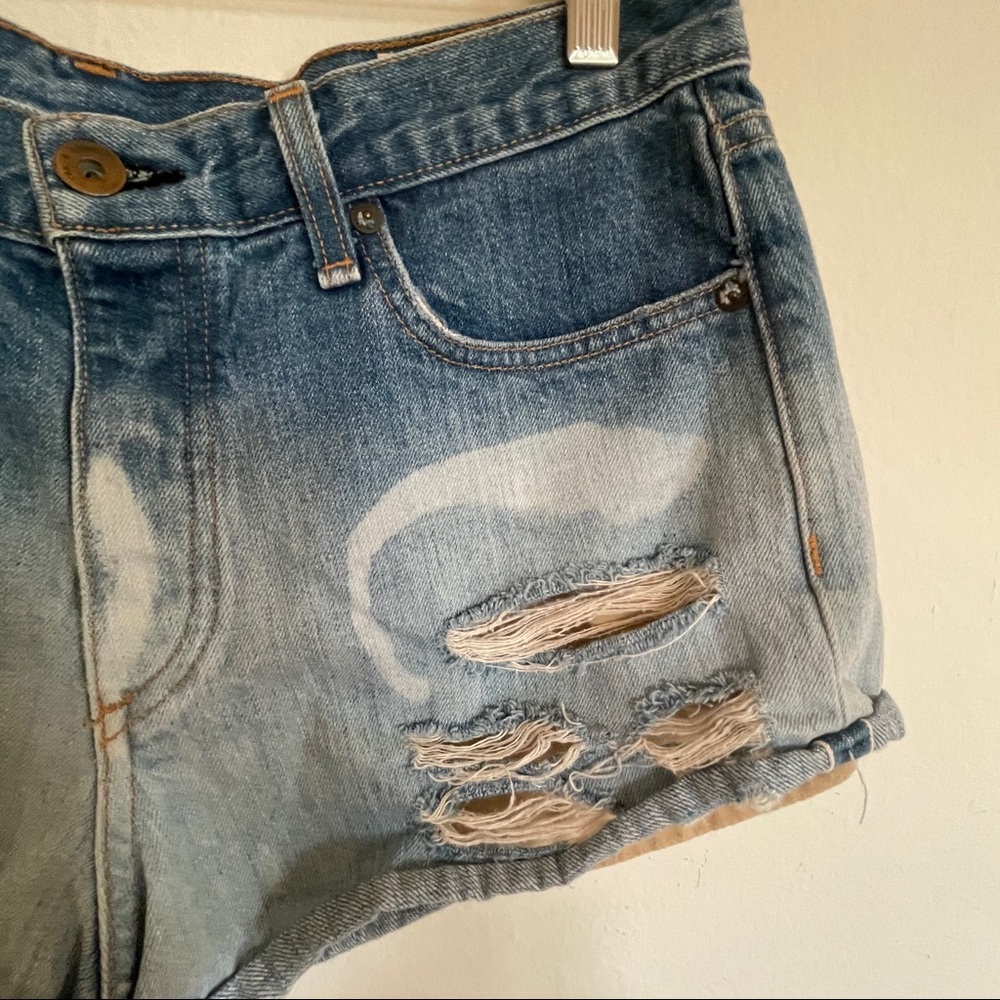 Rag & Bone Marilyn Distressed Revolve Denim Shorts - image 5